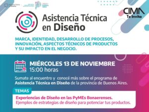 Lee más sobre el artículo CIMA te invita a La Convocatoria para PyMEs y Emprendedores de la Provincia de Buenos Aires